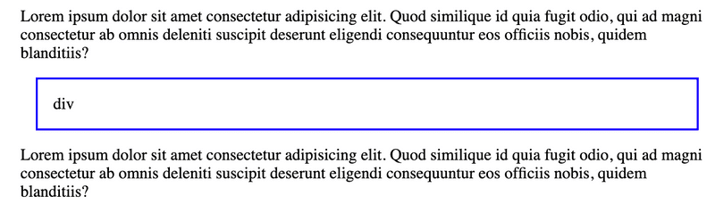 block element